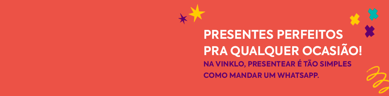 Presente para mulher: Encontre as melhores ideias de Presente para mulher na Vinklo.