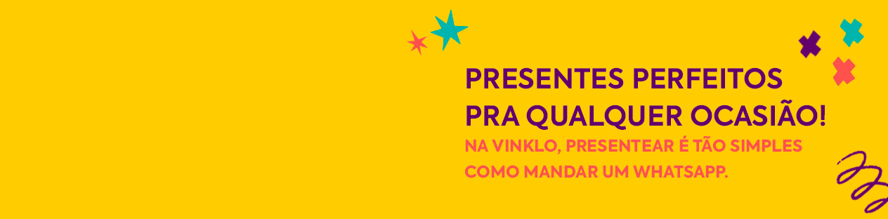 Presente de aniversário unissex: Encontre as melhores ideias de Presente de aniversário unissex na Vinklo.