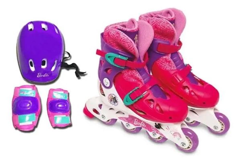 Patins da Barbie Ajustável M2 33 ao 36 - Fun Toys