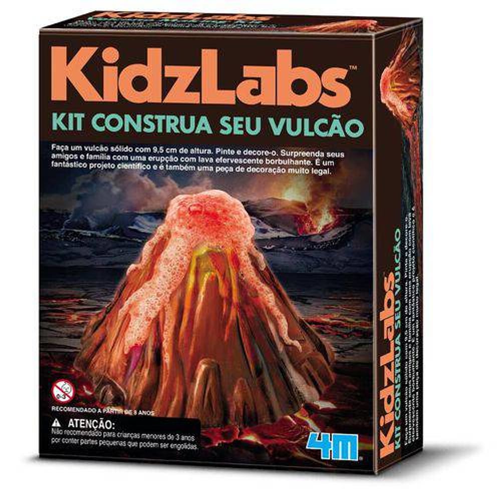 Kit Construa seu Vulcão