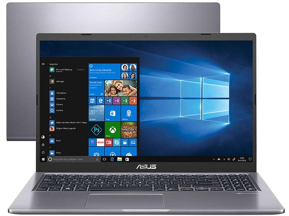 Notebook Asus M515DA-EJ502T AMD Ryzen 5 8GB 256GB 15,6” Full HD Windows 10