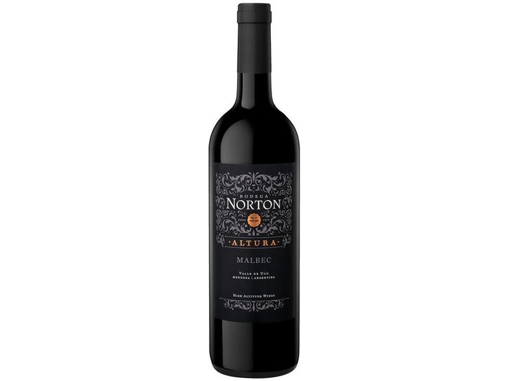 Vinho Tinto Seco Norton Altura Malbec 2019 - Argentina 750ml