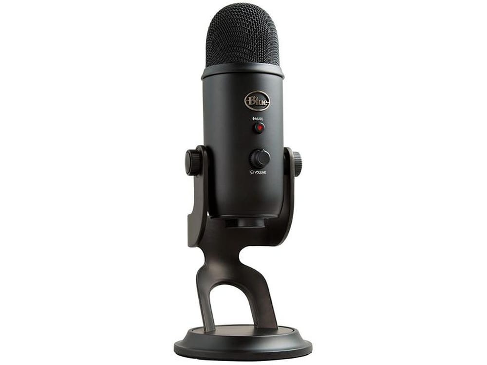 Microfone Condensador Streaming Blue Yeti USB