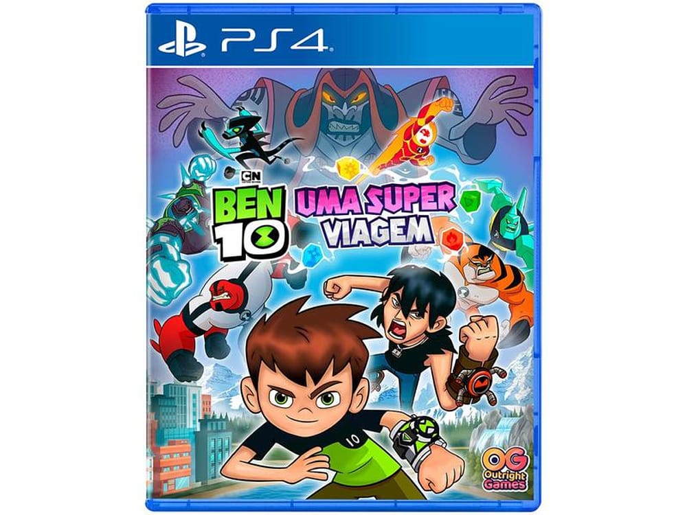 Jogo Ben 10 Uma Super Viagem para PS4 - Outright Games