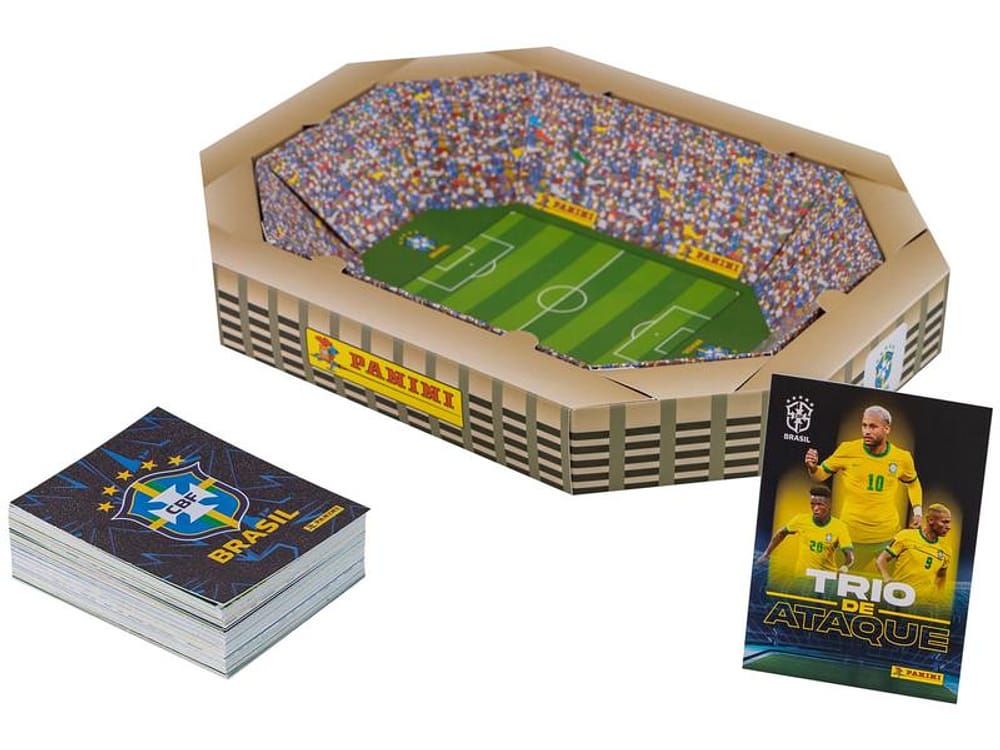 Box de Cards Seleção Brasileira Panini 60 Cards