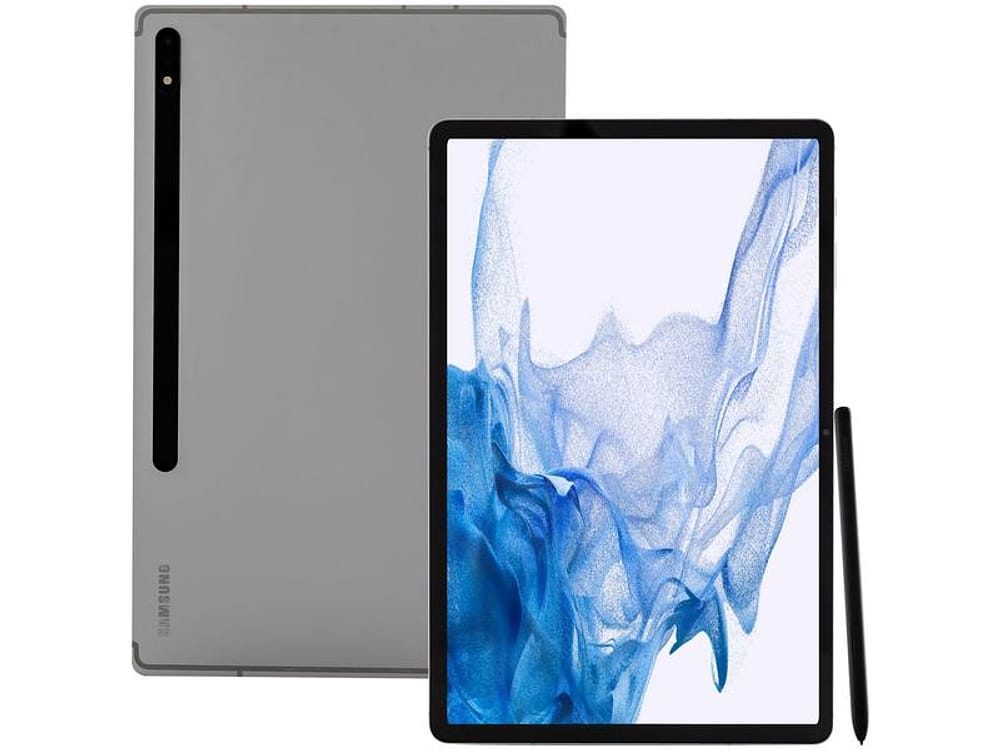 Tablet Samsung Galaxy Tab S8+ com Caneta 12,4" 256GB 8GB RAM Android 12.0 Octa-Core Wi-Fi 5G