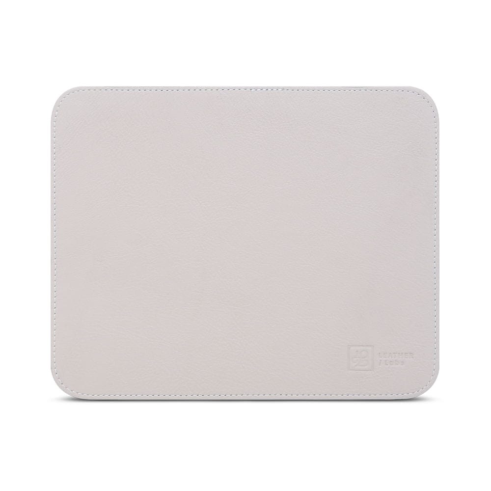 Mouse Pad Oslo de Couro do Bem Off White