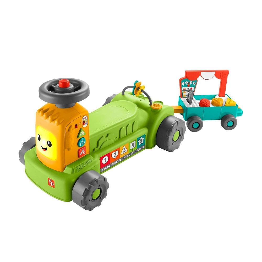 Fisher Price Trator de Aprendizagem 4 em 1 - Mattel