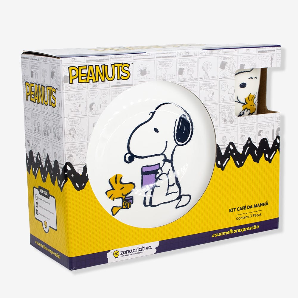 Kit Alimentação Snoopy