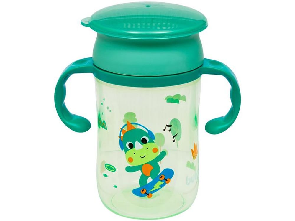 Copo de Treinamento com Alça 300ml Buba Zoo Dino