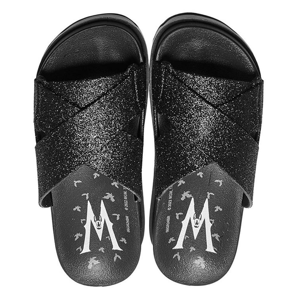 Chinelo Infantil Grendene Kids Wandinha Dark Shine Menina