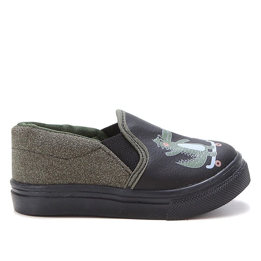 Slip On Infantil Kurz Let's Ride Bro Masculino