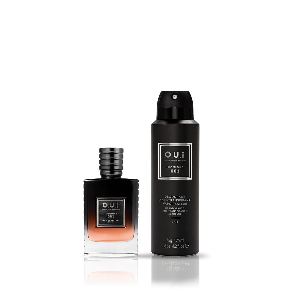 Kit O.U.i Iconique 001 Masculino - Eau de Parfum 30ml + Desodorante 75g