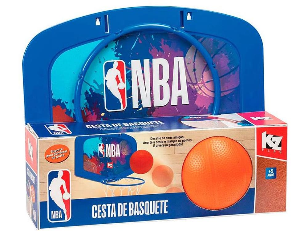 Tabela de Basquete NBA com Bola e Rede Elka 1260