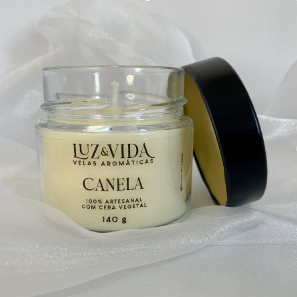 Vela Aromática Canela - Linha Clássica 140 g