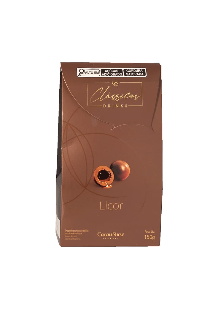 Drageado clássicos drink licor 150g