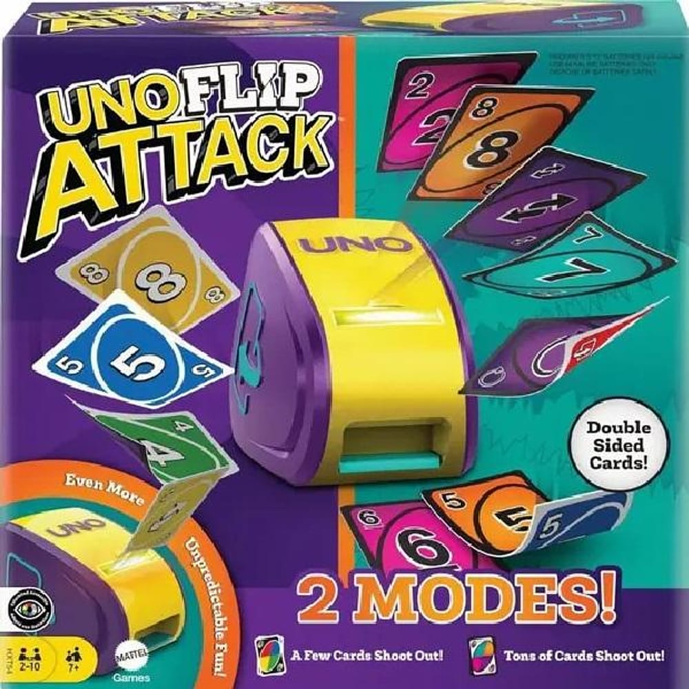 Jogo de Cartas Uno Flip Attack - Mattel