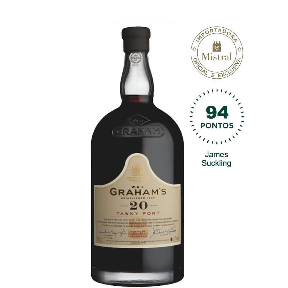 Vinho Graham's 20 Years Old Tawny - 4,5L (Graham's) 4500ml