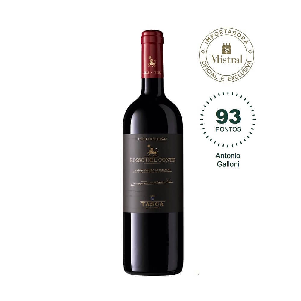 Vinho Regaleali Tenuta Rosso del Conte 2015 (Tasca D'Almerita) 750ml