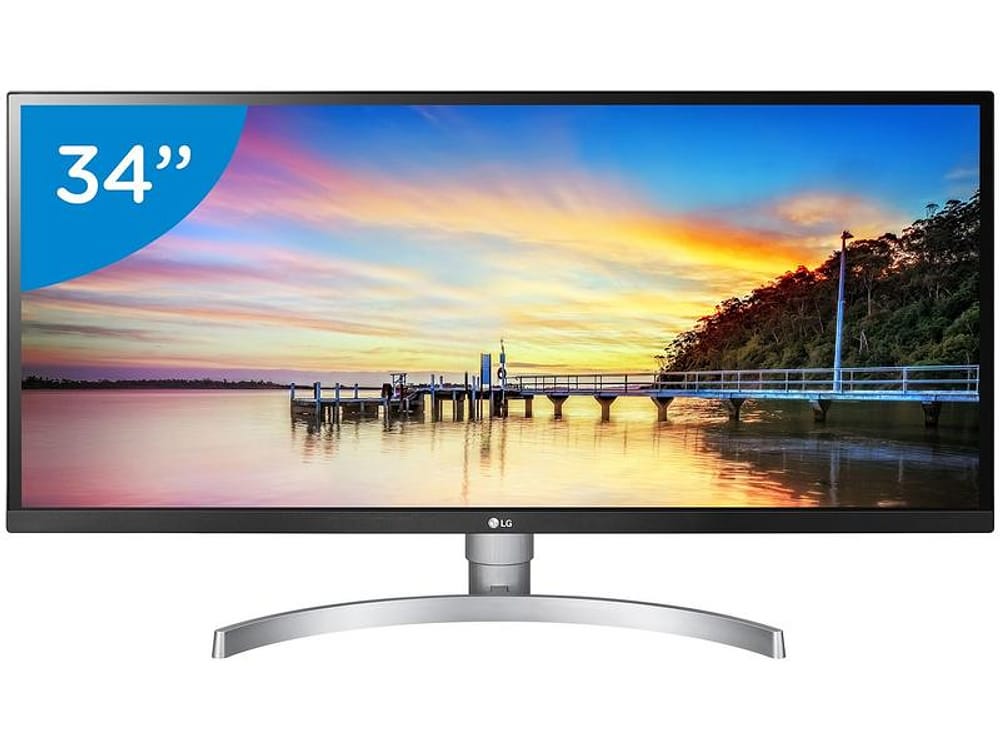 Monitor para PC Full HD UltraWide LG LED IPS 34” - HDR10 34WK650